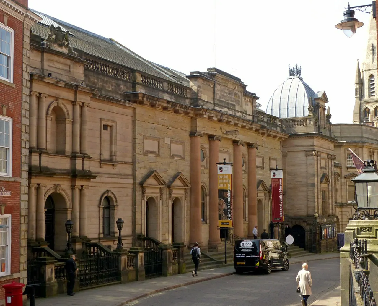 The front of the National Justice Museum on High Pavement